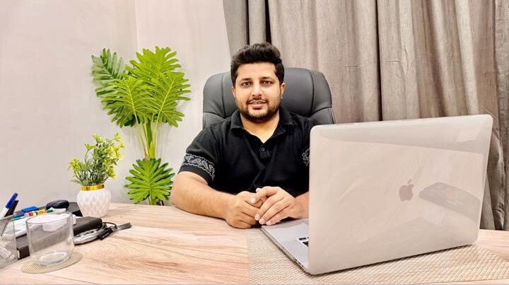 Awais Bukhari at the Tech Arizon office