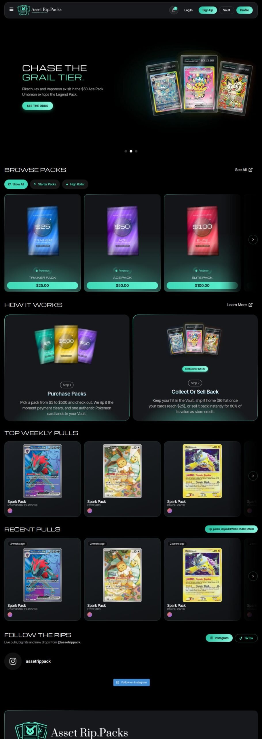 Asset Rip.Pack website designed and built by Awais Bukhari / Tech Arizon