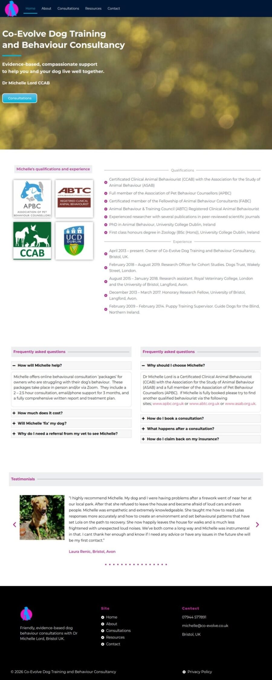 Co-Evolve website designed and built by Awais Bukhari / Tech Arizon